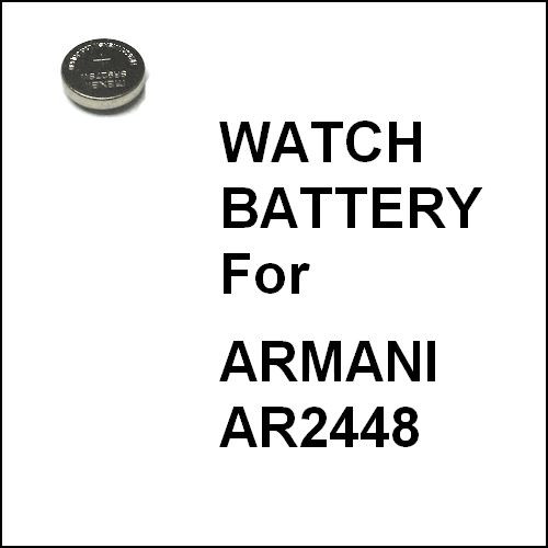 美品　EMPORIOARMANI　AR2448 電池新品 Watch Battery for Armani AR2448 - Big Apple Watch