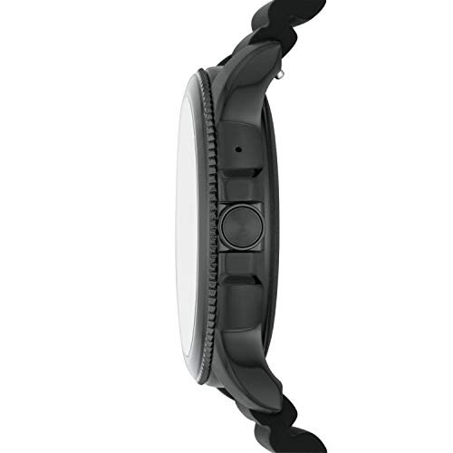 Fossil 44mm Gen 5E Stainless Steel and Silicone Touchscreen Smart