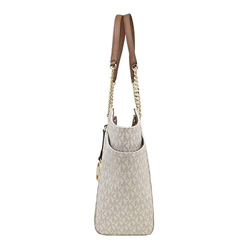 Buy Michael Kors Jet Set Travel Large Chain Shoulder Tote Vanilla