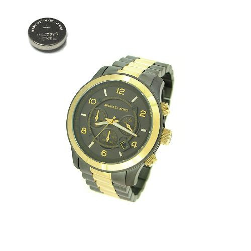 Michael Kors watch. MK8160 Michael Kors Two-Tone Unisex Watch - MK8160 main image 4
