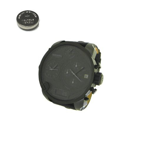 Set of four (4) Watch Batteries for Diesel DZ7193 - Mr. Big Daddy 4 Time  Zone - Big Apple Watch