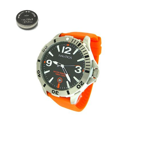 専用【電池交換済】NAUTICA防水ウォッチ Watch Battery for Nautica N19521G - Big Apple Watch