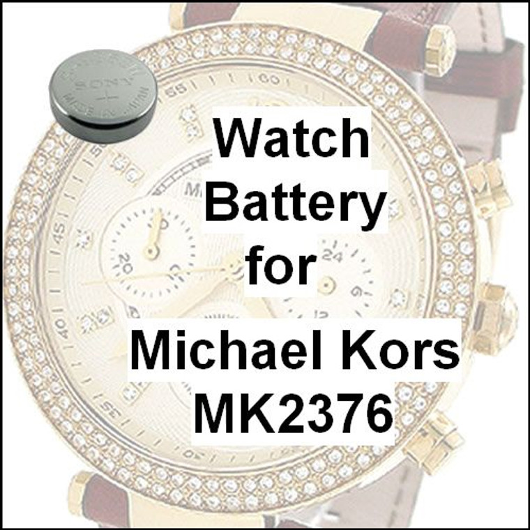 Watch Battery for Michael Kors MK2376