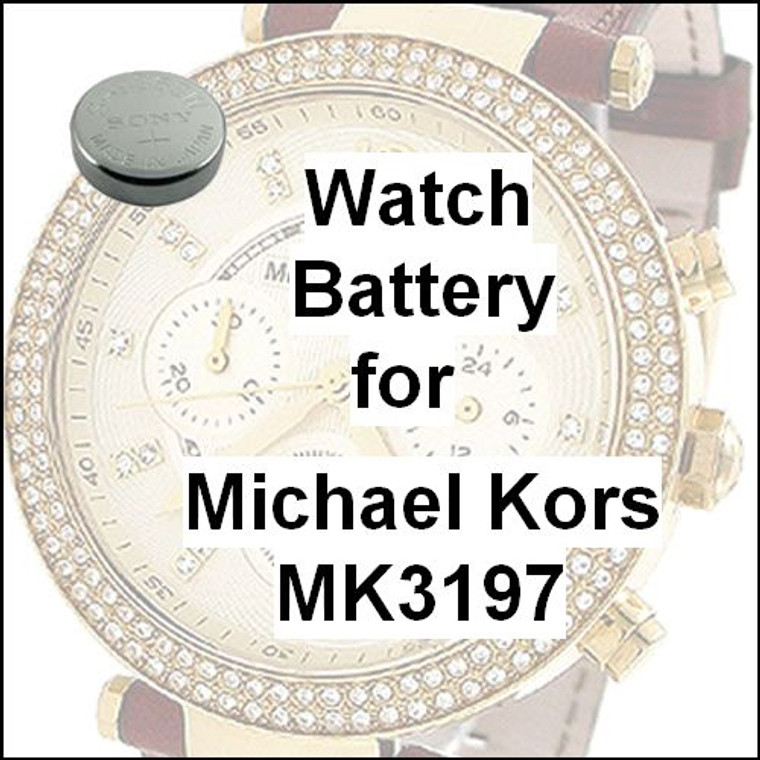 Watch Battery for Michael Kors MK3197 Big Apple Watch