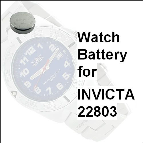 Watch Battery for Invicta Model 22803