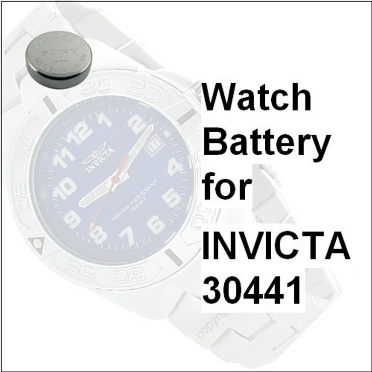 Watch Battery for Invicta Model 30441