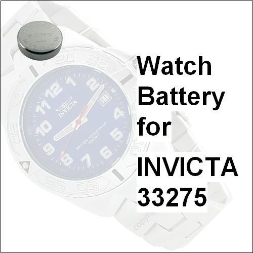 Watch Battery for Invicta Model 33275