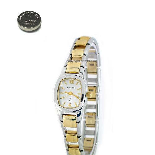Fossil ladies two-tone cocktail watch NEW BATTERY s-l400.jpg main image 2