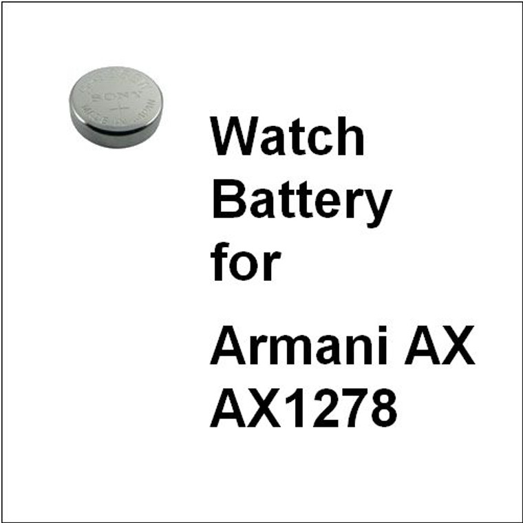 Watch Battery for Armani Exchange AX1278 Big Apple Watch