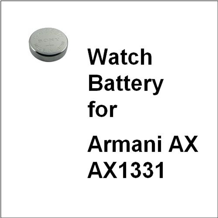 Watch Battery for Armani Exchange AX1331 Big Apple Watch