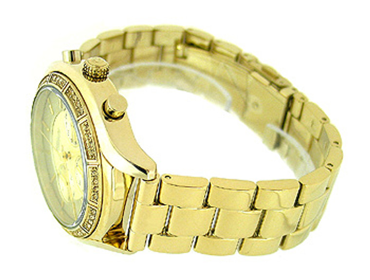 DKNY Chronograph Gold Tone Ladies Watch NY8252