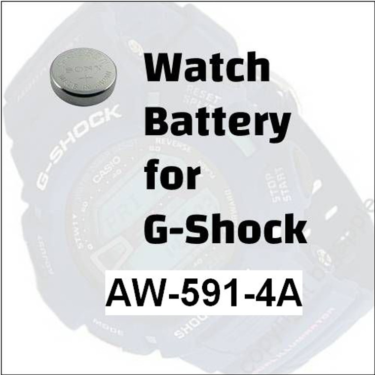 Watch Battery for G-Shock AW-591-4A