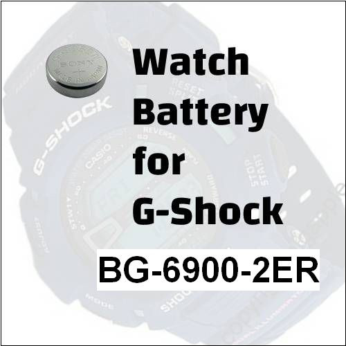 Watch Battery for G-Shock BG-6900-2ER