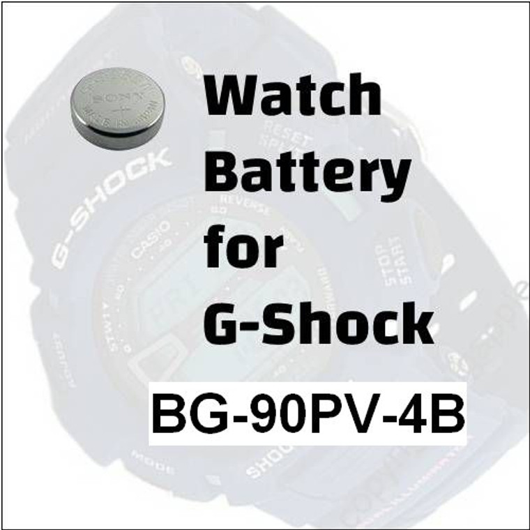 Watch Battery for G-Shock BG-90PV-4B