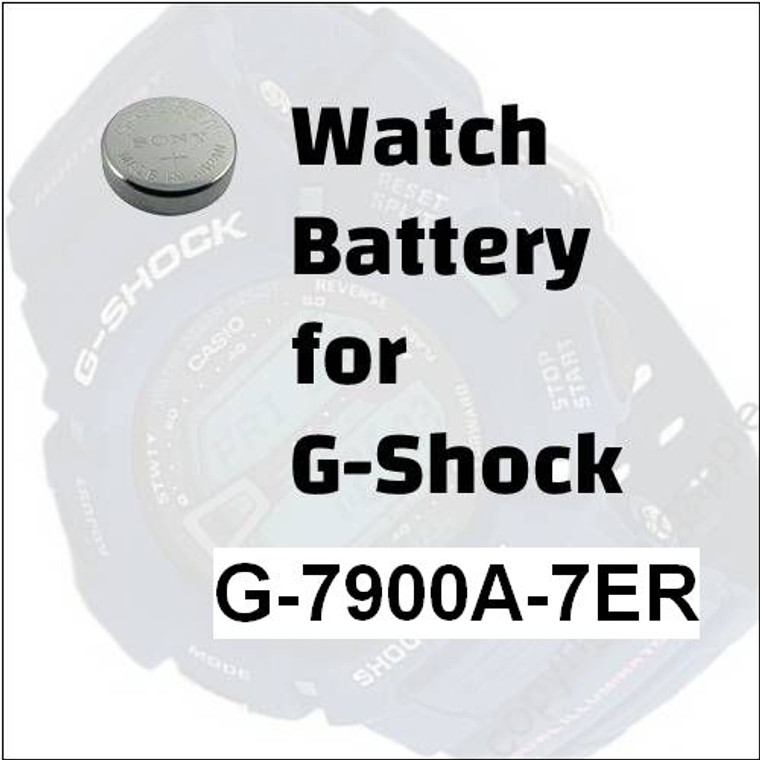 Watch Battery for G-Shock G-7900A-7ER