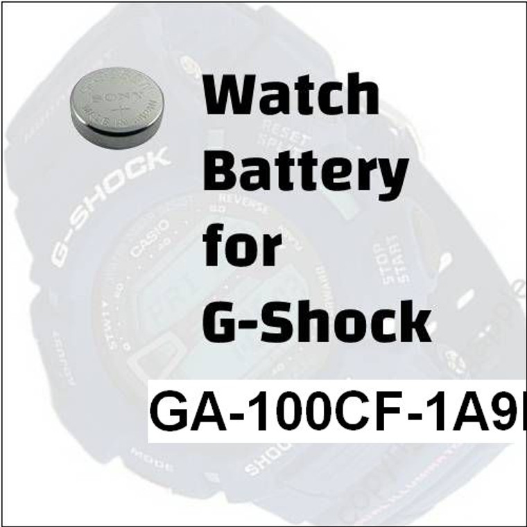 Watch Battery for G-Shock GA-100CF-1A9ER