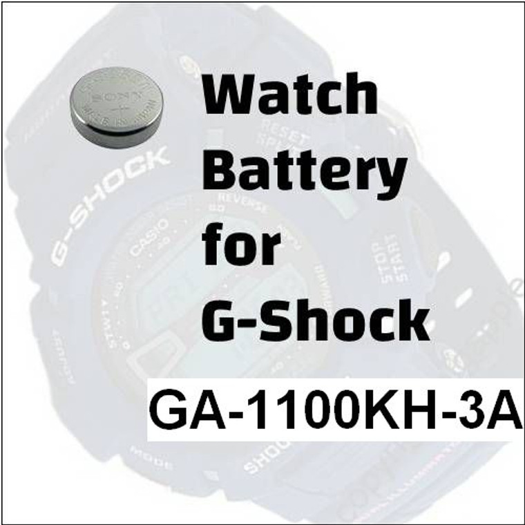 Watch Battery for G-Shock GA-1100KH-3A