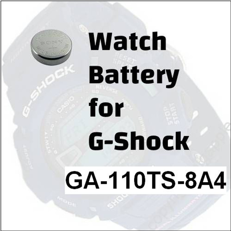 Watch Battery for G-Shock GA-110TS-8A4