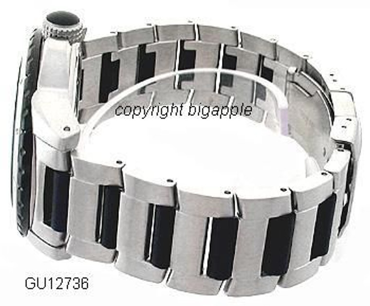 Guess Waterpro 100M Silver Bracelet Mens Watch U15021G1