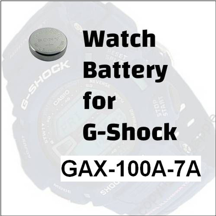 Watch Battery for G-Shock GAX-100A-7A