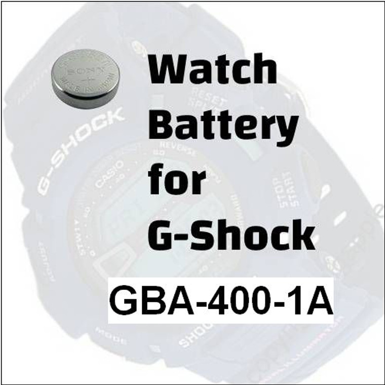 Watch Battery for G-Shock GBA-400-1A