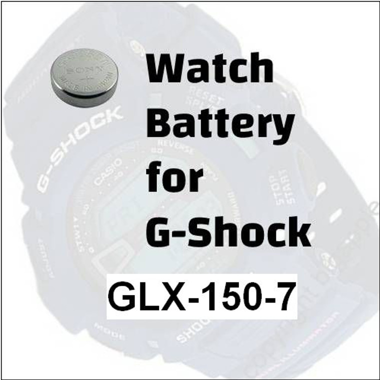 Watch Battery for G-Shock GLX-150-7