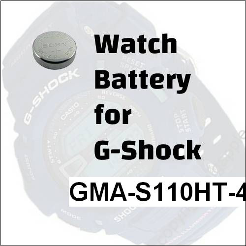 Watch Battery for G-Shock GMA-S110HT-4A