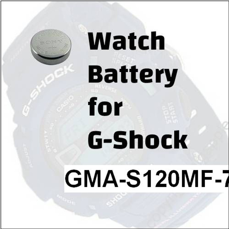 Watch Battery for G-Shock GMA-S120MF-7A2