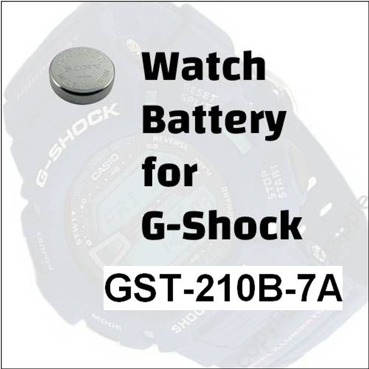 Watch Battery for G-Shock GST-210B-7A