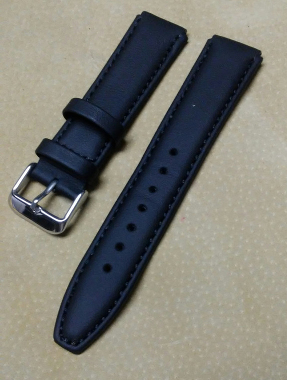 Genuine Leather Watch Strap / Band Replacement for Skagen 433LSL,433LSLB,433SSLB