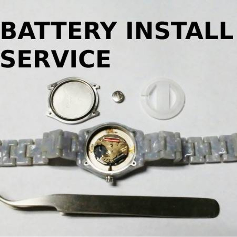 Watch Battery Install Service