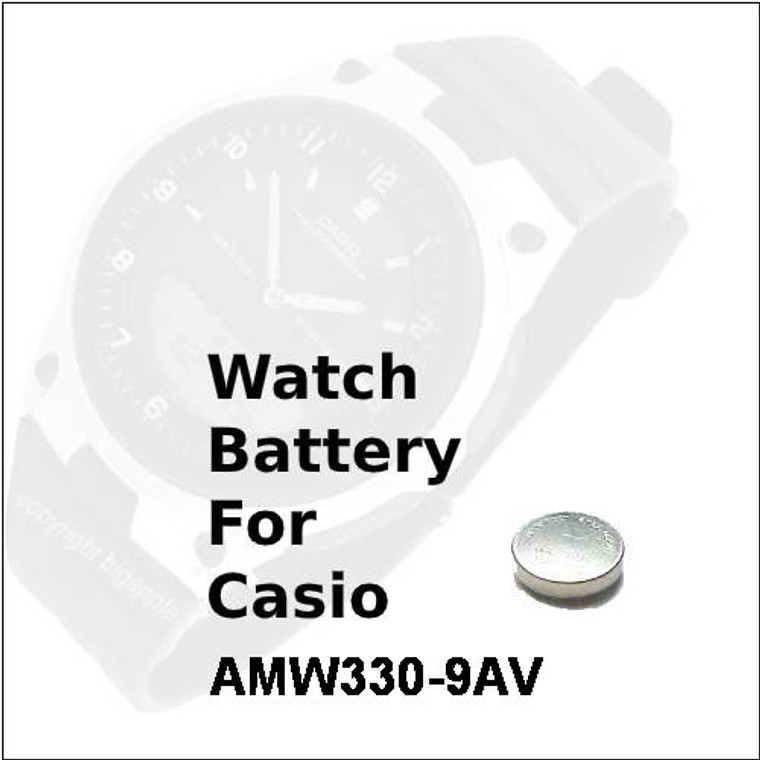 Casio sales amw330 battery