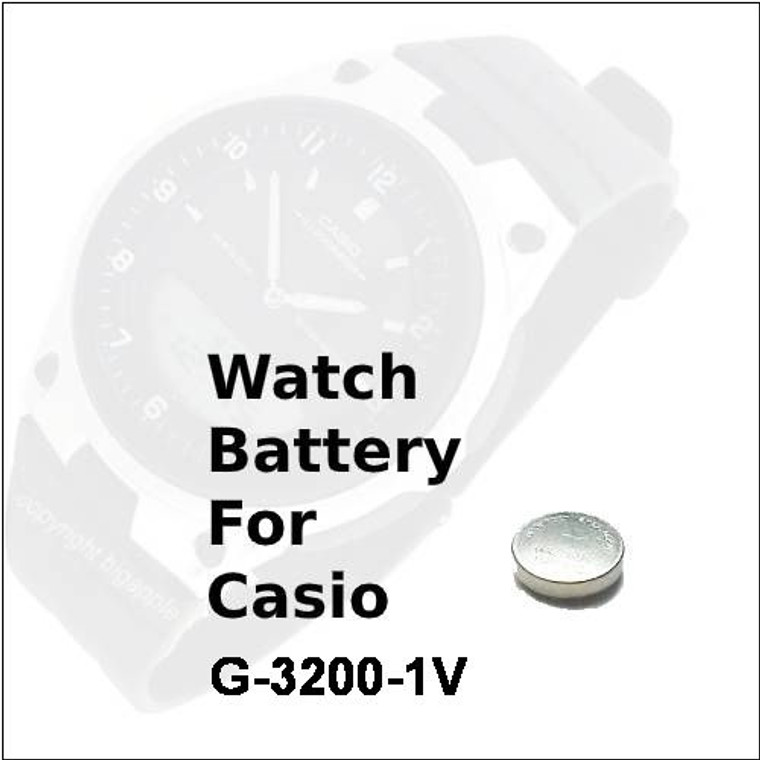 Watch Battery for Casio G-3200-1V