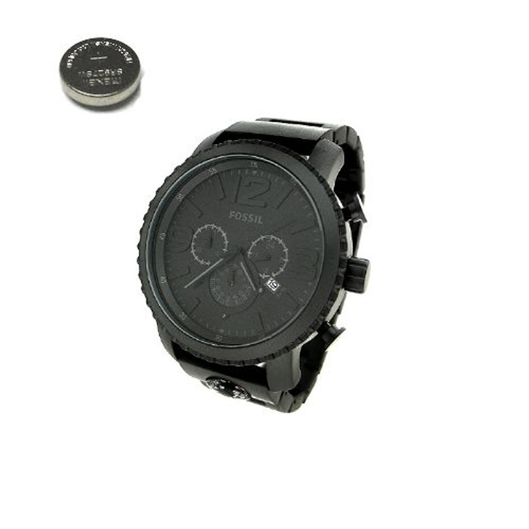 Matte black fossil sales watch women's