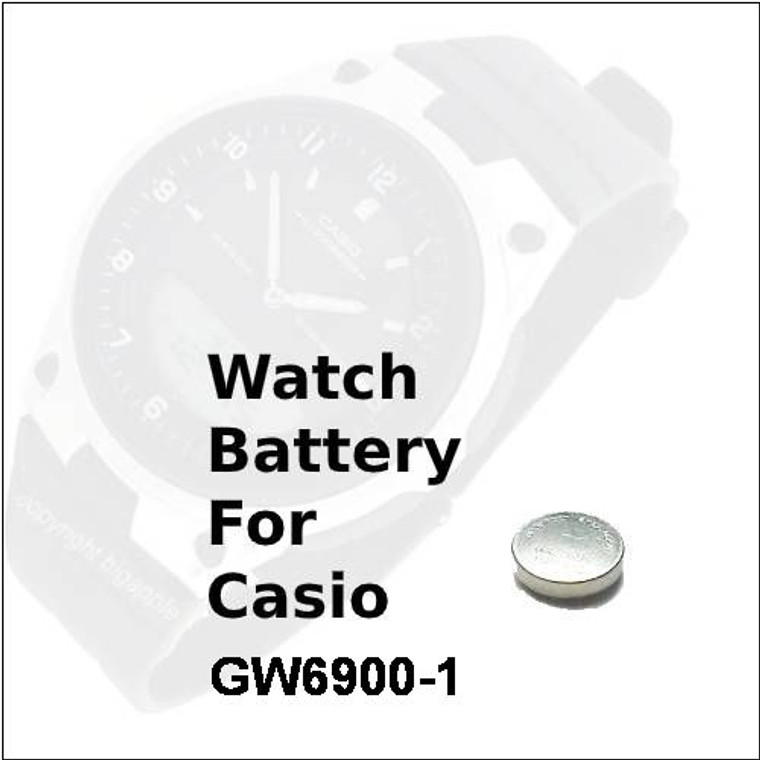 Watch Battery for Casio GW6900-1