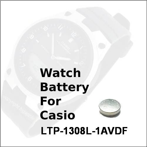 Watch Battery for Casio LTP-1308L-1AVDF