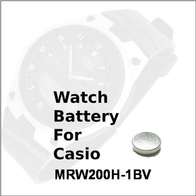 Watch Battery for Casio MRW200H 1BV