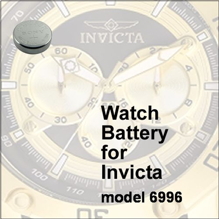 Watch Battery for Invicta model 6996