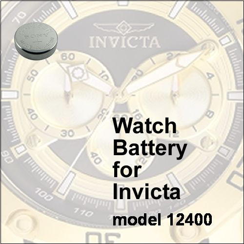 Watch Battery for Invicta model 12400
