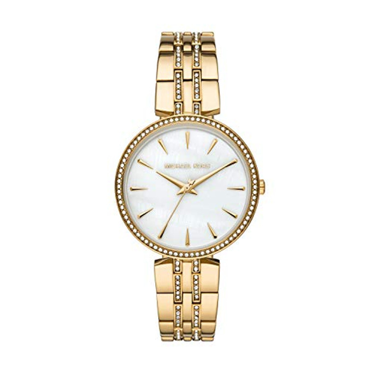 Michael Kors Women's Anabeth Three-Hand Gold-Tone Alloy Watch MK7167