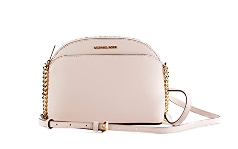 MICHAEL KORS Jet Set Travel Medium Dome Crossbody Bag in Powder Blush  (35F1GTVC6T) – Masfreenky Shopperholic