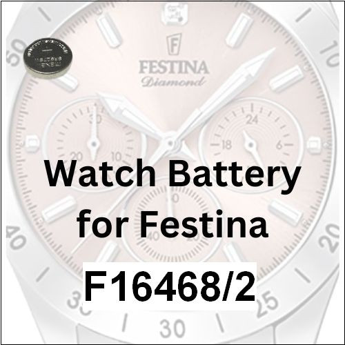 Watch Battery for Festina F16468/2 and F16468 Series
