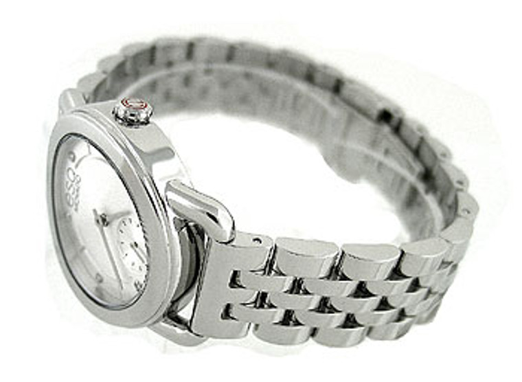 Esq Movado Swiss Diamond Silver Ladies Watch 07101410