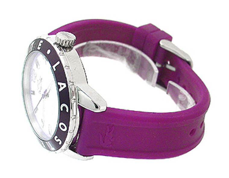 Lacoste Purple Silicone Strap 50M Ladies Watch 2000661