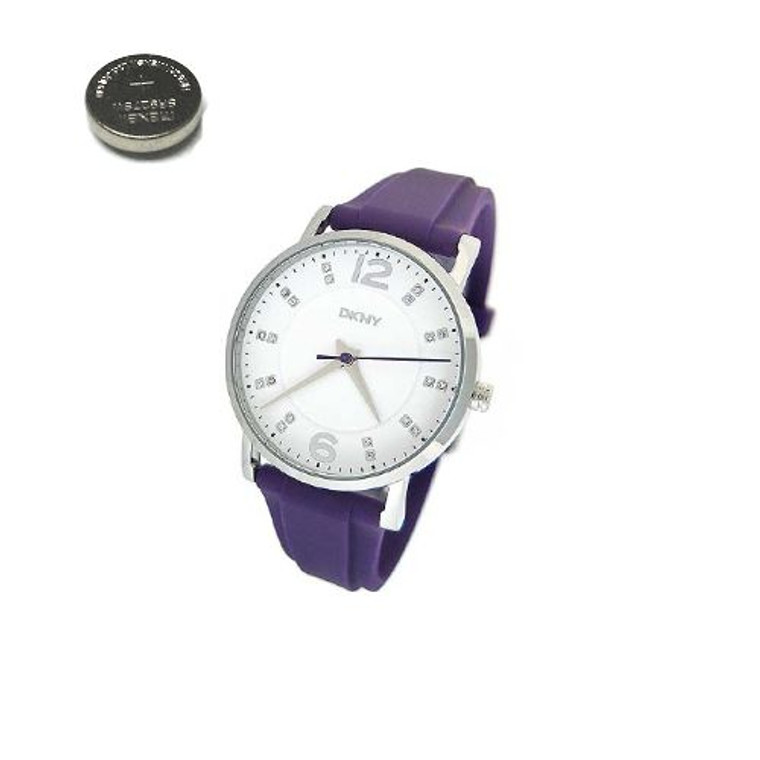 Dkny purple store watch