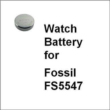 Watch Battery for Fossil FS5547
