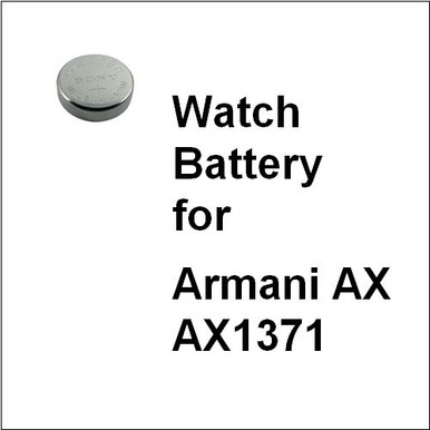 Watch Battery for Armani Exchange AX1371 Big Apple Watch