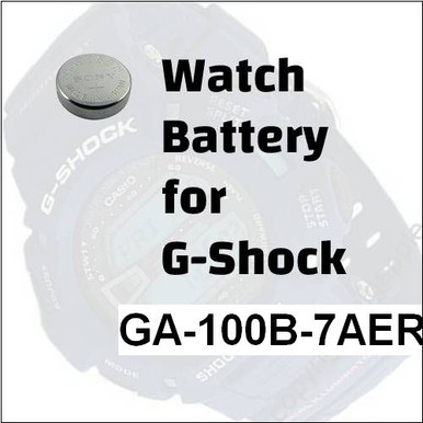 Watch Battery for G-Shock GA-100B-7AER