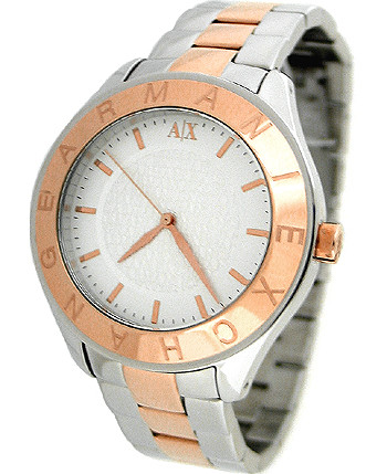 AX5159 Armani Ladies Two Tone Watch Exchange 50M