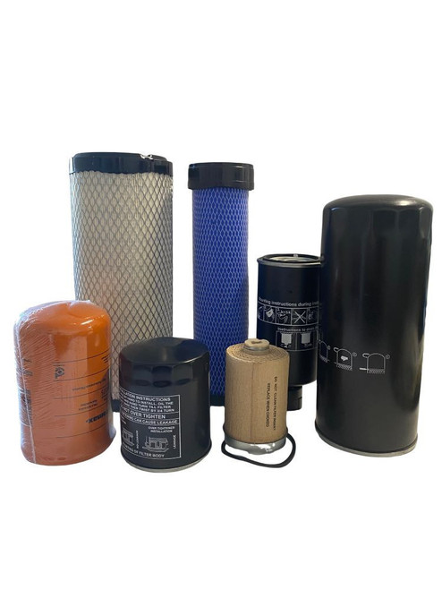 Filter Kit of 7 for Mahindra Tractor 3650 HST T4 – OEM Quality